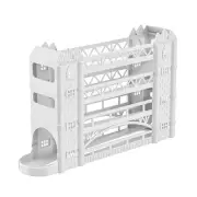 4-Layer Refrigerator Egg Storage Box PP Automatic Scrolling Egg Holder