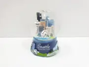 Seattle Skyline Glass Snow Globe Souvenir Gift 2"