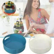 360 Degree Rotating Cabinet Organizer Kitchen Bathroom Cosmetic Turntable Storag