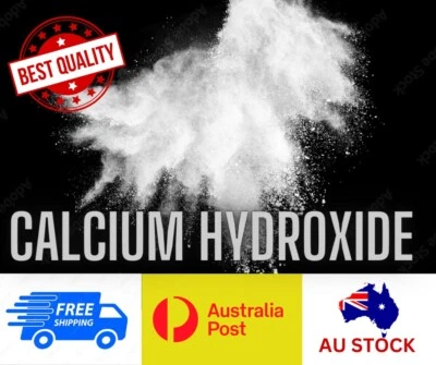 Calcium Hydroxide Ca(OH)2 Premium Quality Hydrated Slaked Lime-1kg
