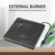 External Blu ray Drive, CD/DVD Drive for Laptop PC, Bluray Player Burner USB 3do