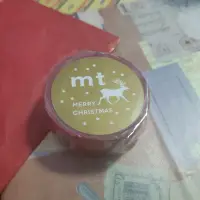 在飛比找蝦皮購物優惠-mt紙膠帶 全新 聖誕節款 日本紙膠帶 整捲