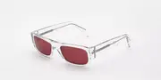 Retrosuperfuture SMILE HDR Men's Sunglasses Clear Size 54