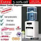 22L Water Cooler Dispenser Hot Cold Filter Purifier Bench top/Counter Three Taps