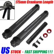 US Cranks For BMX Crank Arms BMX 3-piece Cranks 175 mm Aluminum Old School Arms