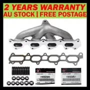 Genuine Exhaust Manifold,Gasket&Stud Kit For Mitsubishi Challenger 4D56 2.5L