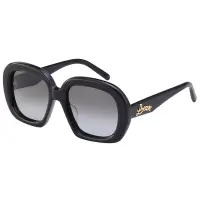 在飛比找Yahoo奇摩購物中心優惠-LOEWE 復古 太陽眼鏡(黑色)LW40113U