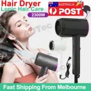 Hair Dryer Lightweight Blue Ray Lonic Hair Care Dryer 2300W High Speed No-Burn A