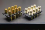 Kenwood KA-3006 speaker terminal upgrade kit