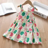 在飛比找ETMall東森購物網優惠-兒童夏裝純棉寶寶洋氣背心裙