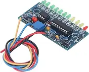 LED Audio Level Indicator Module 10 Segment 11pcs 3mm LEDs Audio Level Indicator Board Power Amplifier Preamplifier Green Yellow Red