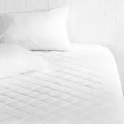 Fully Fitted Quilted Mattress Protector Topper Cover (Super King Size)
