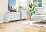 DELGADO White 4 Drawer Tall Chest