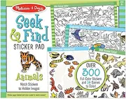 Melissa & Doug - Seek & Find Sticker Pad - Animals