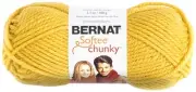 Bernat Softee Chunky Yarn-Glowing Gold 161128-28607