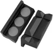 2pc 4.5" Universal Bench Vise Jaw Cover Magnetic Retention Reversible Pads