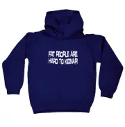 Fat People Are Hard To Kidnap - Funny Novelty Kids Children Hoodie