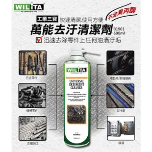 【WILITA 威力特】萬能去汙清潔劑2入(速效型)