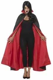 Smiffys 46881 Reversible Vampire Cape One Size