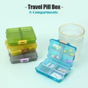 Portable Travel Pill Case Pocket Pharmacy Small Organizer Weekly Medicine Box