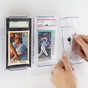 CollectorMount Card Mount 1 Pack, for Graded PSA Trading and Sports Cards, Shelf Stand or Wall Mount Display