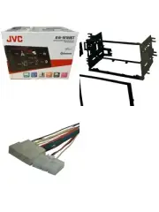 2 Din Jvc Package car stereo dash radio kit Bluetooth for Acura Legend 1986-1996