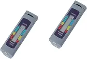 OSALADI 2pcs Battery Capacity Checker Bar Graph Lithium Battery Tester for / /1.5v Power Supply