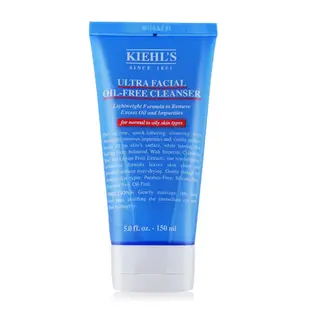 KIEHL'S 契爾氏 冰河保濕無油清爽潔面慕斯(150ml)-平行輸入