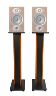 (2) 36" Bookshelf Speaker Stands For Polk Audio RTI A1 Bookshelf Speakers