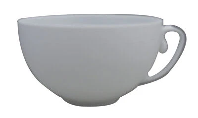 Set of 4 J.L. Coquet Hemisphere Matte Platinum Flat Cup
