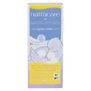 Organic Natracare Maternity Pads 10's – Fresh, healthy organic delivery | Doorstep Organics.