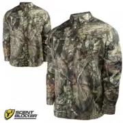Scent Blocker FeatherLite Camo Hunting Shirt, MOC, Large MSRP $100