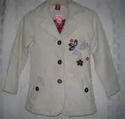 PUMPKIN PATCH GIRLS TEXTURED COAT SIZE US 9 * 135cm/53" HOT UNIQUE NWT