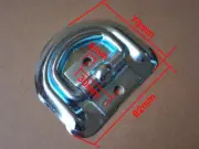 10x LASHING D RING ZINC PLATED TIE DOWN POINTS ANCHOR UTE TRAILER 82 X 70MM