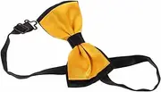 [ROMANSENTIAL] Bow Tie For Men Adjustable Bow Tie For Weddings Bachelor Parties Formal Events Pre-tied Formal Bow Tie Double Solid Color Bow Tie