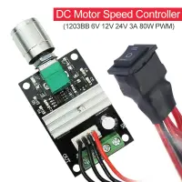 在飛比找蝦皮購物優惠-Dc 6V/12V/24V 3A PWM 電機調速器可調正反