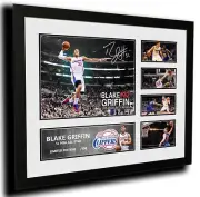 BLAKE GRIFFIN LA CLIPPERS SIGNED LIMITED EDITION FRAMED MEMORABILIA
