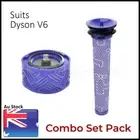 Pre Post HEPA Filter Set Kit for Dyson V6 Animal Absolute Origin Vacuum Stick