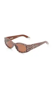 [Jacquemus] Oval-Frame Acetate Sunglasses