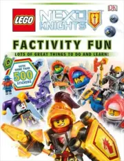 Lego Nexo Knights - Factivity Fun Activity Book DK - New/Sealed