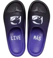 Taco Bell X Crocs Mellow Slide - Live Más - Men’s 8 /Women's 10-Ultraviolet NIB