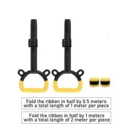 Gymnastics Rings Calisthenics Indoor Outdoor Adjustable Strap Training Rings
