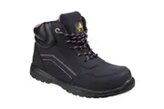 Amblers Safety Womens/Ladies Composite Safety Boots With Side Zip (Black) - UTFS4737