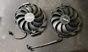 GPU Replacement Cooler cooling Fan For Asus Dual OC V2 RX 6600 6600xt