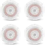 Facial Cleansing Brush Heads Replacement Compatible with Radiance Face Brush Head, For Clogged and Enlarged Pores, 4 pack