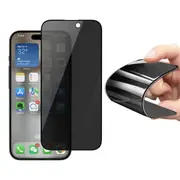 Philips Privacy Hydrogel Ceramic Screen Protector Film for iPhone 15 Plus Full Coverage Hardness 9H DLK7603