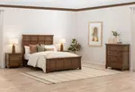 ELARA 4 Piece Queen Bed Tall Chest Suite