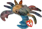 Ty Beanie Babies Claude the Crab Ty Dye w/error