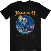 Vintage Megadeth T-Shirt, Rust In Peace Anniversary, Unisex '80S Rock Tee