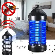 Electric Indoor/Outdoor Insect Killer Zapper Non-Radiation Fly Catcher Mosquito Trap Bug Repellent UV Lamp Night Light Small And Safe Energy Efficient For Home Bedroom Garden Kitchen, Eliminate Moths